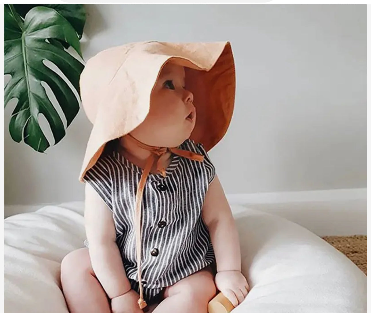 Gorro de Sol bebé