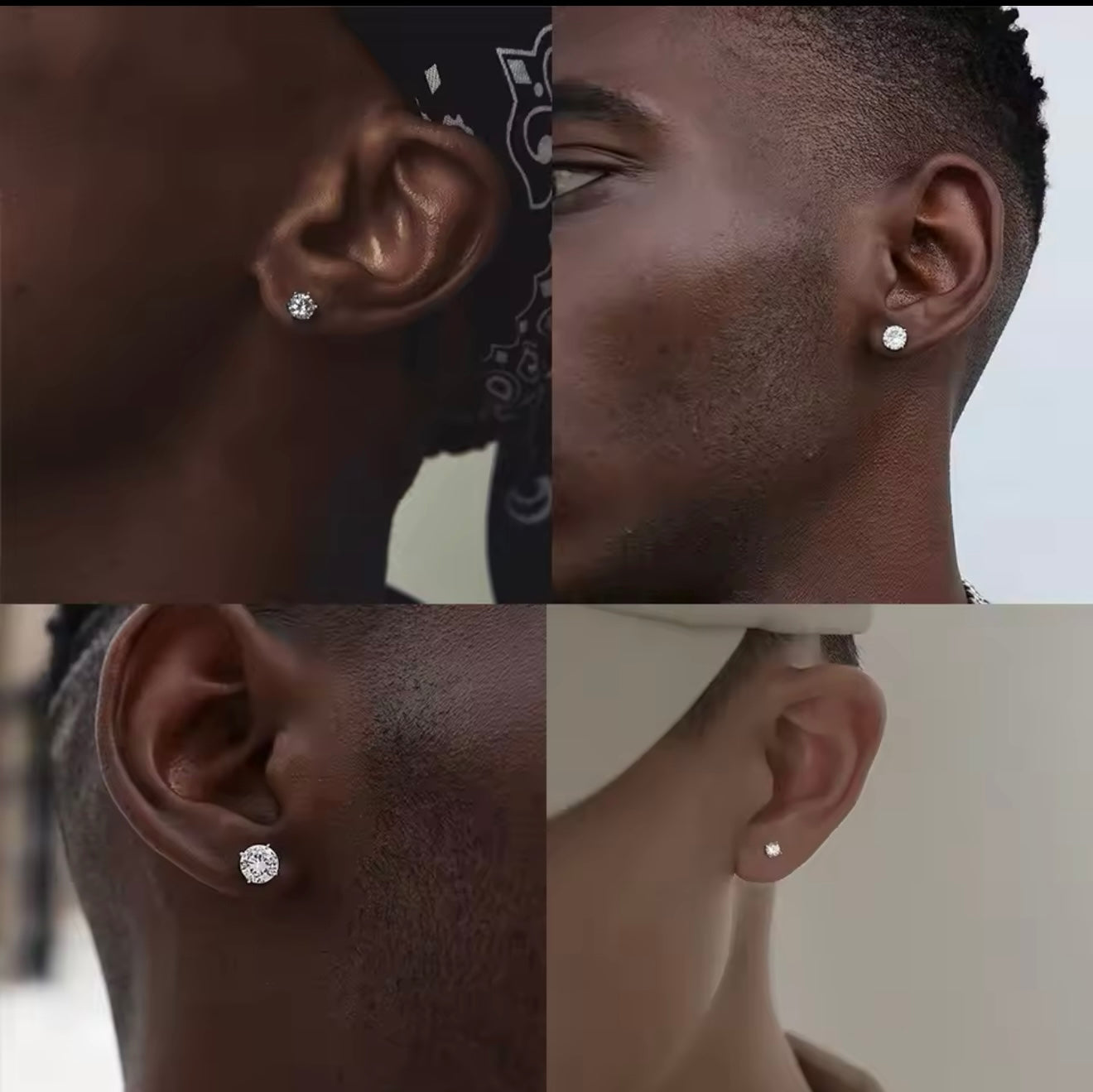Aretes Acero Quirúrgico para atletas