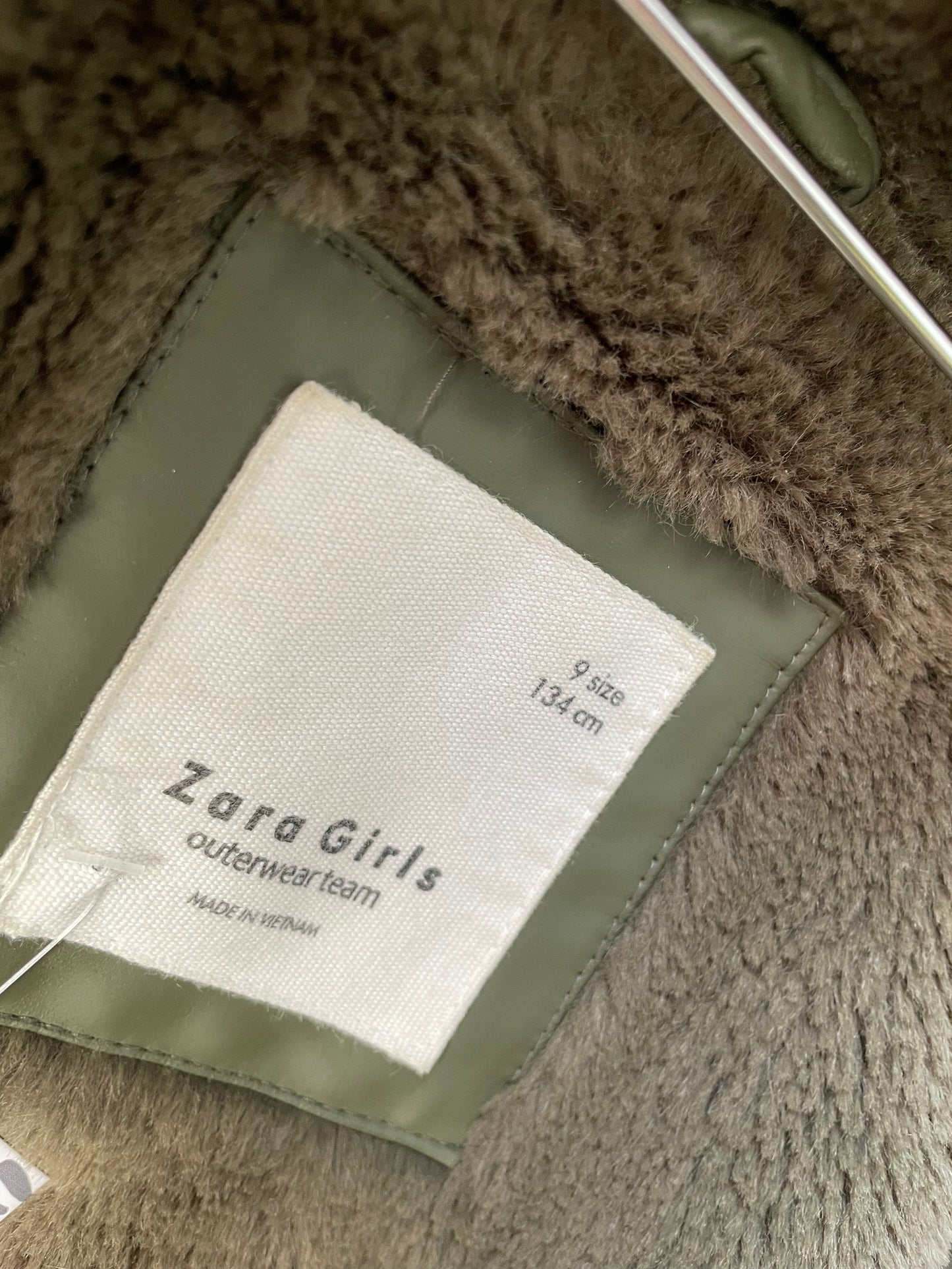 CHAMARRA ZARA GIRLS 9años